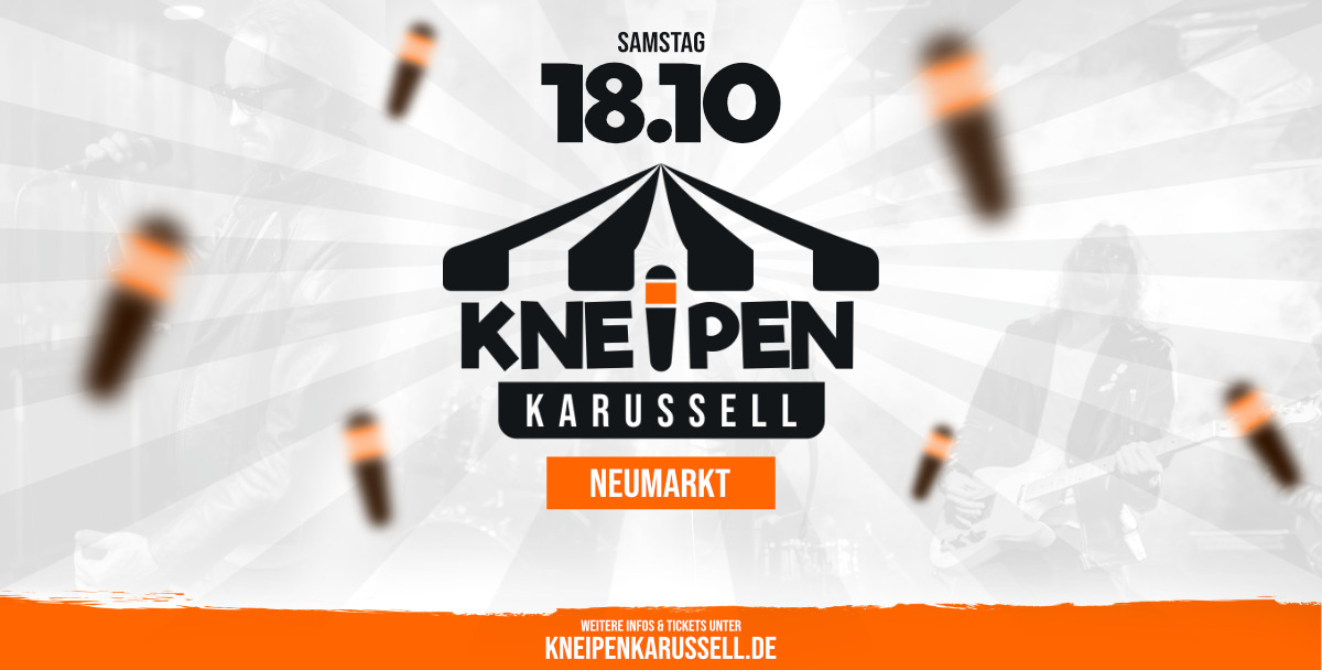 Flyer Kneipenkarussell Oktober