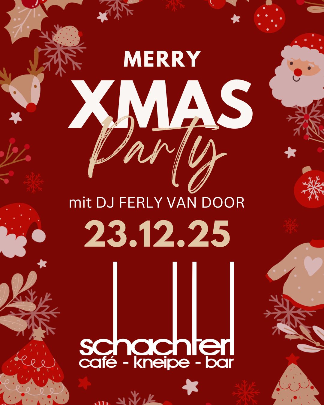 Flyer MERRY XMAS PARTY