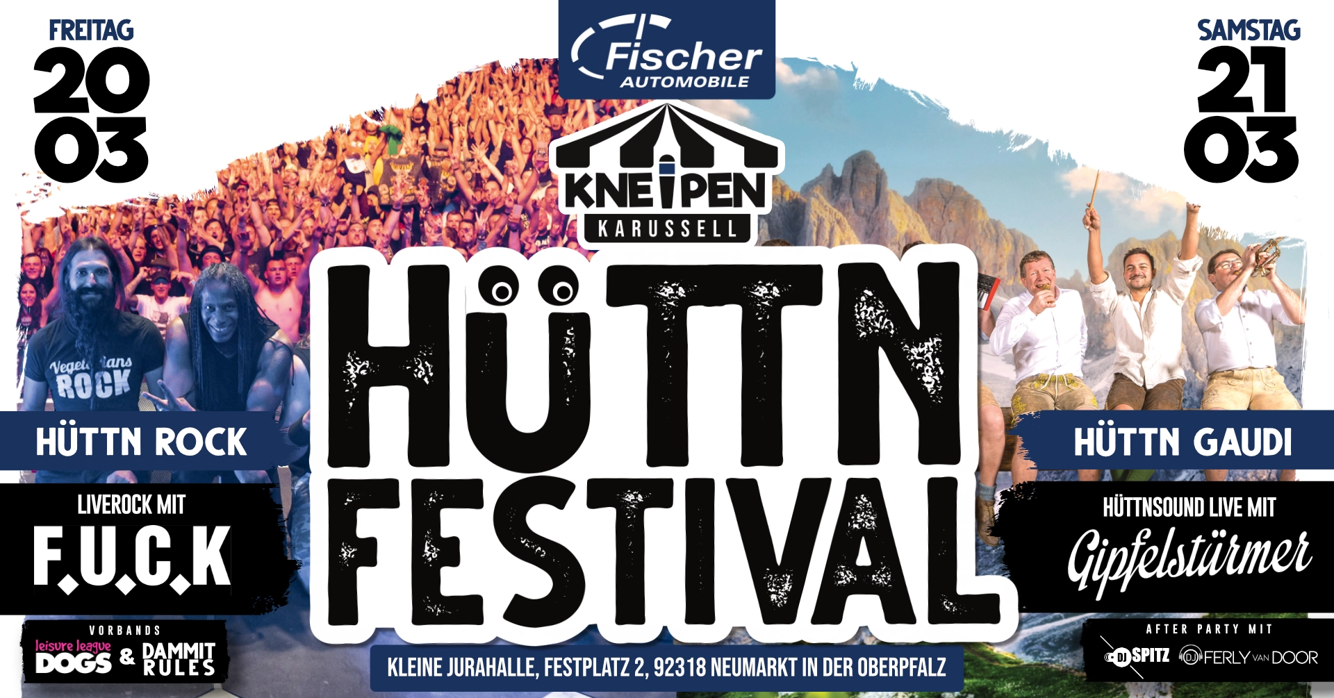 Flyer HÜTTN FESTIVAL 2026