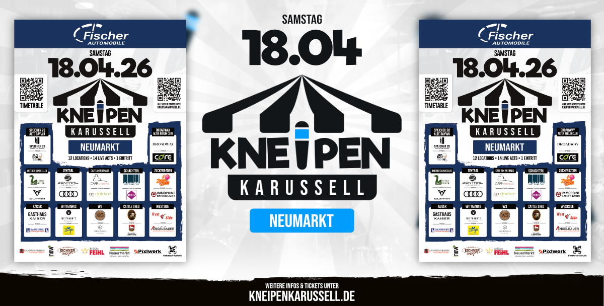 Flyer KNEIPENKARUSSELL APRIL
