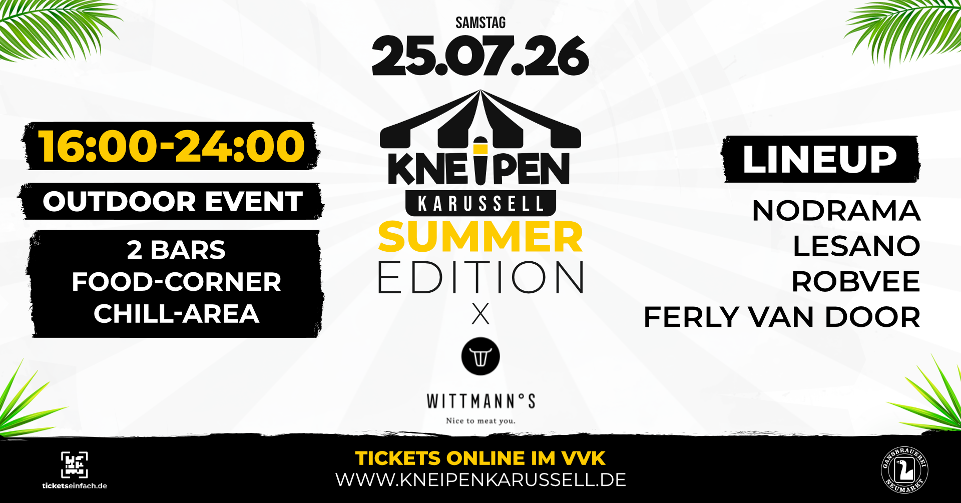 Flyer KNEIPENKARUSSELL SUMMER EDITION